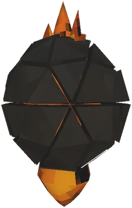 Spiked shell bomb